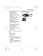 Предварительный просмотр 17 страницы Panasonic KX-TCD150F Operating Instructions Manual