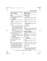 Предварительный просмотр 19 страницы Panasonic KX-TCD200E Operating Instructions Manual