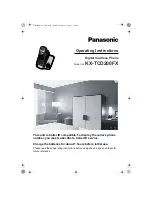 Preview for 1 page of Panasonic KX-TCD200FX Operating Instructions Manual