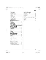 Preview for 3 page of Panasonic KX-TCD200G Operating Instructions Manual