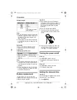 Preview for 12 page of Panasonic KX-TCD210E Operating Instructions Manual