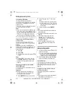 Preview for 16 page of Panasonic KX-TCD210E Operating Instructions Manual