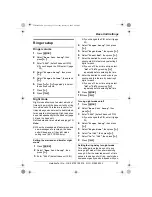 Preview for 31 page of Panasonic KX-TCD210E Operating Instructions Manual