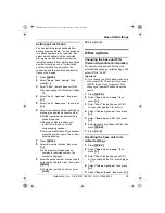 Preview for 33 page of Panasonic KX-TCD210E Operating Instructions Manual