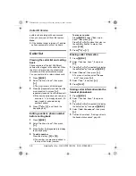 Preview for 36 page of Panasonic KX-TCD210E Operating Instructions Manual