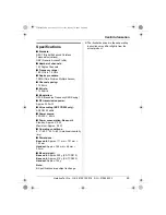 Preview for 65 page of Panasonic KX-TCD210E Operating Instructions Manual