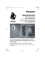 Preview for 1 page of Panasonic KX-TCD210FX Operating Instructions Manual