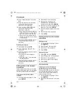 Preview for 18 page of Panasonic KX-TCD210FX Operating Instructions Manual