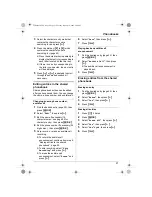 Preview for 21 page of Panasonic KX-TCD210FX Operating Instructions Manual