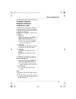 Preview for 53 page of Panasonic KX-TCD210FX Operating Instructions Manual