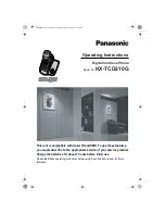 Panasonic KX-TCD210G Operating Instructions Manual предпросмотр