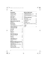 Preview for 4 page of Panasonic KX-TCD210G Operating Instructions Manual