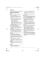 Preview for 6 page of Panasonic KX-TCD210G Operating Instructions Manual