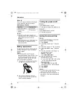 Preview for 10 page of Panasonic KX-TCD210G Operating Instructions Manual