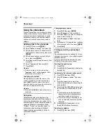 Preview for 14 page of Panasonic KX-TCD210G Operating Instructions Manual