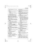 Preview for 15 page of Panasonic KX-TCD210G Operating Instructions Manual