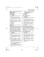 Preview for 23 page of Panasonic KX-TCD210G Operating Instructions Manual