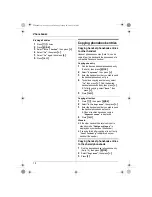 Preview for 18 page of Panasonic KX-TCD220G Operating Instructions Manual