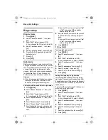 Preview for 26 page of Panasonic KX-TCD220G Operating Instructions Manual