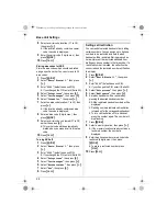 Preview for 28 page of Panasonic KX-TCD220G Operating Instructions Manual