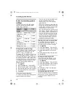 Preview for 46 page of Panasonic KX-TCD220G Operating Instructions Manual