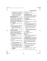 Preview for 49 page of Panasonic KX-TCD220G Operating Instructions Manual