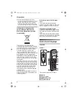 Предварительный просмотр 8 страницы Panasonic KX-TCD230FX Operating Instructions Manual