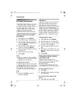 Предварительный просмотр 20 страницы Panasonic KX-TCD230FX Operating Instructions Manual