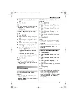 Предварительный просмотр 29 страницы Panasonic KX-TCD230FX Operating Instructions Manual