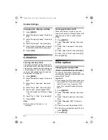 Предварительный просмотр 30 страницы Panasonic KX-TCD230FX Operating Instructions Manual