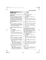 Предварительный просмотр 33 страницы Panasonic KX-TCD230FX Operating Instructions Manual