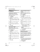 Предварительный просмотр 34 страницы Panasonic KX-TCD230FX Operating Instructions Manual