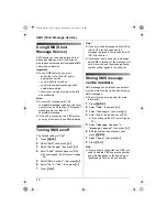 Предварительный просмотр 40 страницы Panasonic KX-TCD230FX Operating Instructions Manual