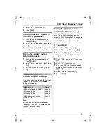 Предварительный просмотр 43 страницы Panasonic KX-TCD230FX Operating Instructions Manual