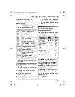 Предварительный просмотр 51 страницы Panasonic KX-TCD230FX Operating Instructions Manual