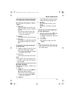 Предварительный просмотр 57 страницы Panasonic KX-TCD230FX Operating Instructions Manual