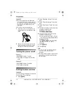 Предварительный просмотр 14 страницы Panasonic KX-TCD240E Operating Instructions Manual