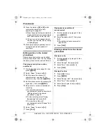 Предварительный просмотр 24 страницы Panasonic KX-TCD240E Operating Instructions Manual