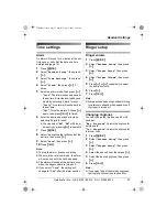 Предварительный просмотр 27 страницы Panasonic KX-TCD240E Operating Instructions Manual