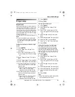 Предварительный просмотр 33 страницы Panasonic KX-TCD240E Operating Instructions Manual