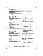 Предварительный просмотр 34 страницы Panasonic KX-TCD240E Operating Instructions Manual