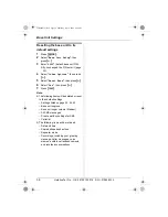 Предварительный просмотр 36 страницы Panasonic KX-TCD240E Operating Instructions Manual