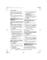 Предварительный просмотр 38 страницы Panasonic KX-TCD240E Operating Instructions Manual