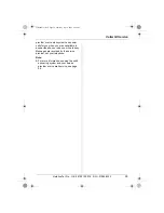 Предварительный просмотр 39 страницы Panasonic KX-TCD240E Operating Instructions Manual