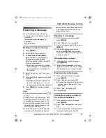 Предварительный просмотр 43 страницы Panasonic KX-TCD240E Operating Instructions Manual