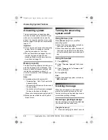 Предварительный просмотр 48 страницы Panasonic KX-TCD240E Operating Instructions Manual