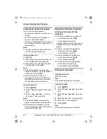 Предварительный просмотр 50 страницы Panasonic KX-TCD240E Operating Instructions Manual