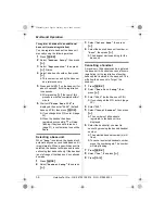 Предварительный просмотр 56 страницы Panasonic KX-TCD240E Operating Instructions Manual