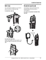 Предварительный просмотр 57 страницы Panasonic KX-TCD290E Operating Instructions Manual