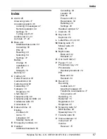 Предварительный просмотр 67 страницы Panasonic KX-TCD290E Operating Instructions Manual